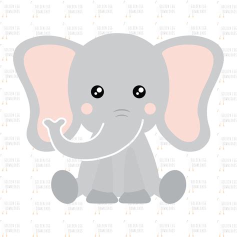 Download 70+ Cute Baby Elephant SVG Free Creativefabrica
